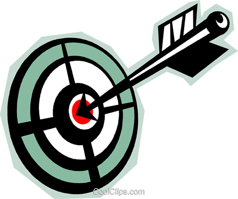 Bull's-eye Royalty Free Vector Clip Art Illustration (480x400), Png Download