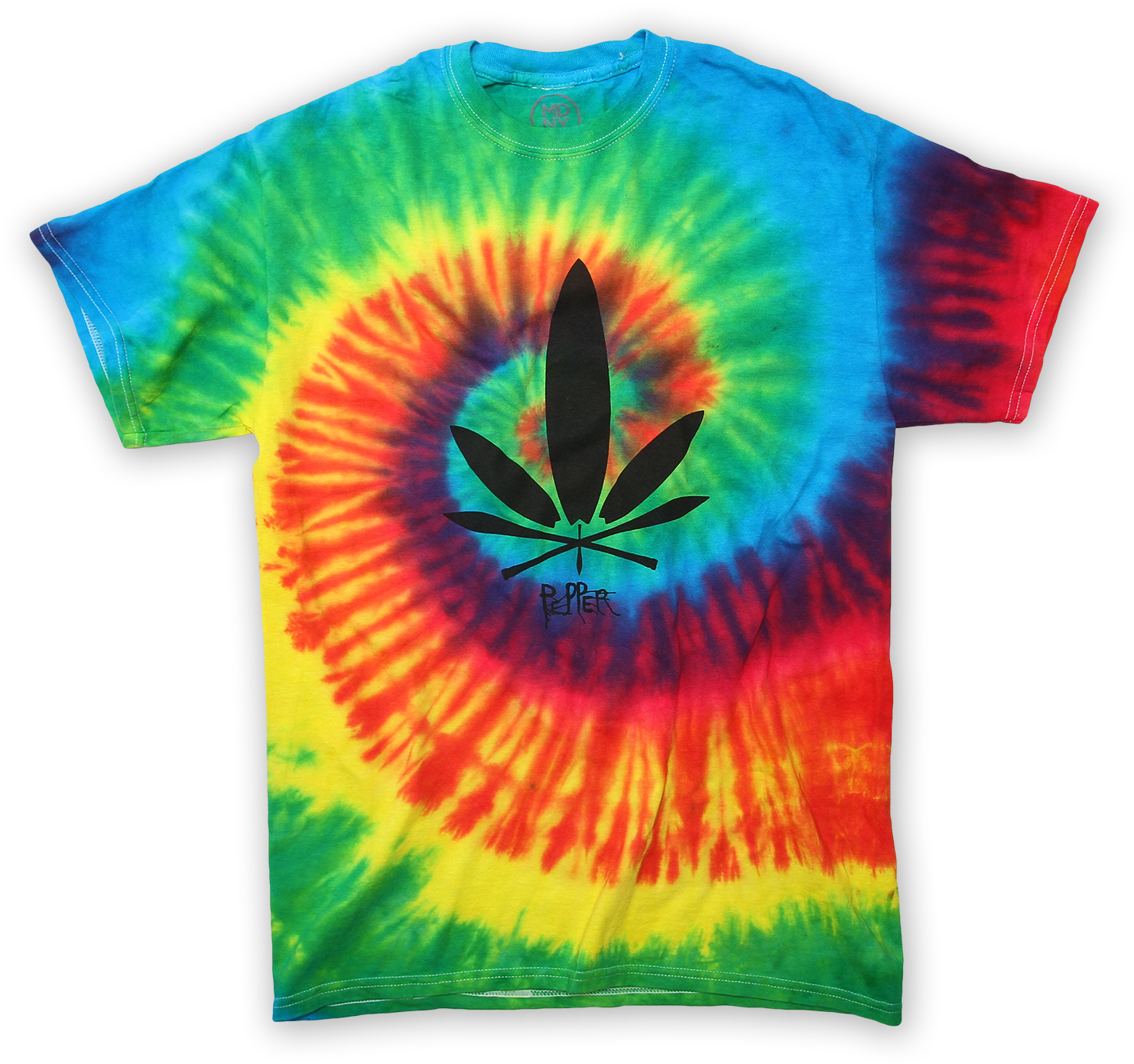 Surf Weed Tie Dye T-shirt $30 - T-shirt (1600x1600), Png Download