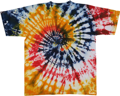 Wavy Tie Dye - T-shirt (400x400), Png Download