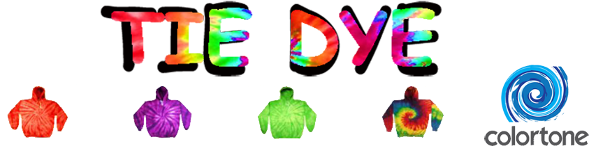 Tie Dye By Colortone - Tie Dye Clipart (900x234), Png Download