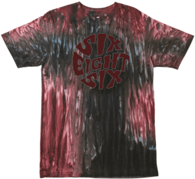 686 Men's Drip Tie-dye S/s Tee - T-shirt (430x600), Png Download