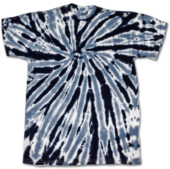 Tie Dye 1 - Tie Dye Shirts Black And White (600x600), Png Download
