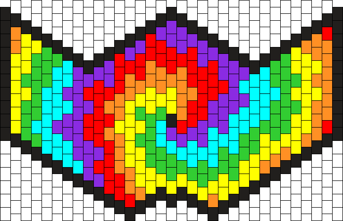 Tye Dye Kandi Mask - Bruges (694x447), Png Download