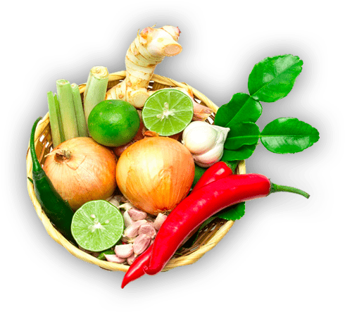Fruits - Vegetables - Vegetable In Thailand (555x456), Png Download
