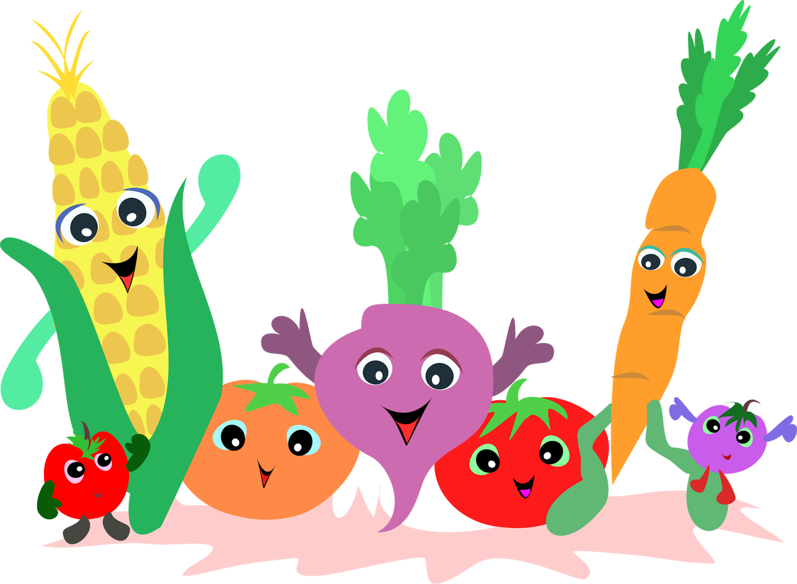 National Nutrition Month Clip Art - Fruit And Veg Clipart (1600x1172), Png Download