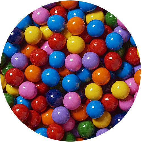 Tie Dye Mix Sixlets Chocolate Candies - Tie Dye Mix Sixlets (500x500), Png Download