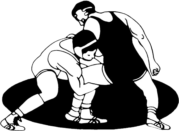 Wrestling Png Hd - Wrestling Clip Art (600x440), Png Download