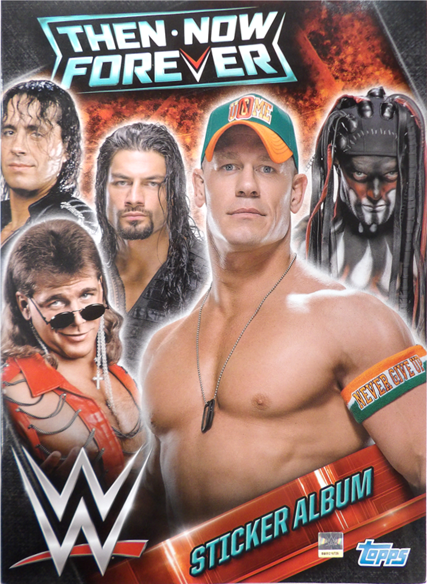Topps Wwe - Sticker Album - Wwe Sticker Album 2016 (2000x2000), Png Download