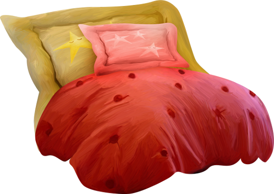 Bed Sheet (550x391), Png Download