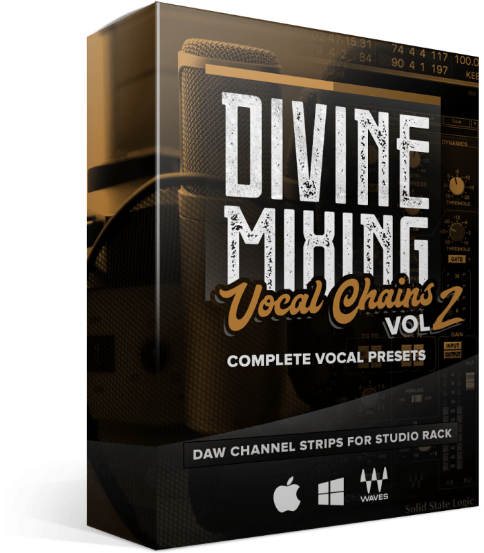 Divine Mixing Vocal Chains V2 Box - Multimedia Software (800x801), Png Download