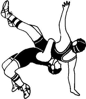 Svg Black And White Download Collection Of Mat Quality - High School Wrestling Logo (366x415), Png Download