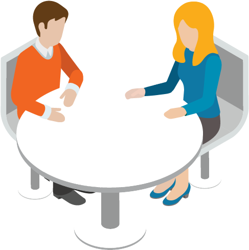 Meet Our Team - Interview Png (601x561), Png Download