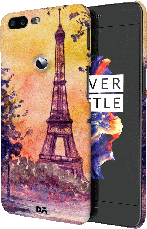 Dailyobjects Paris Watercolor Case Cover For Oneplus - Paris Wall Tapestry - Small: 51" X 60" (900x900), Png Download