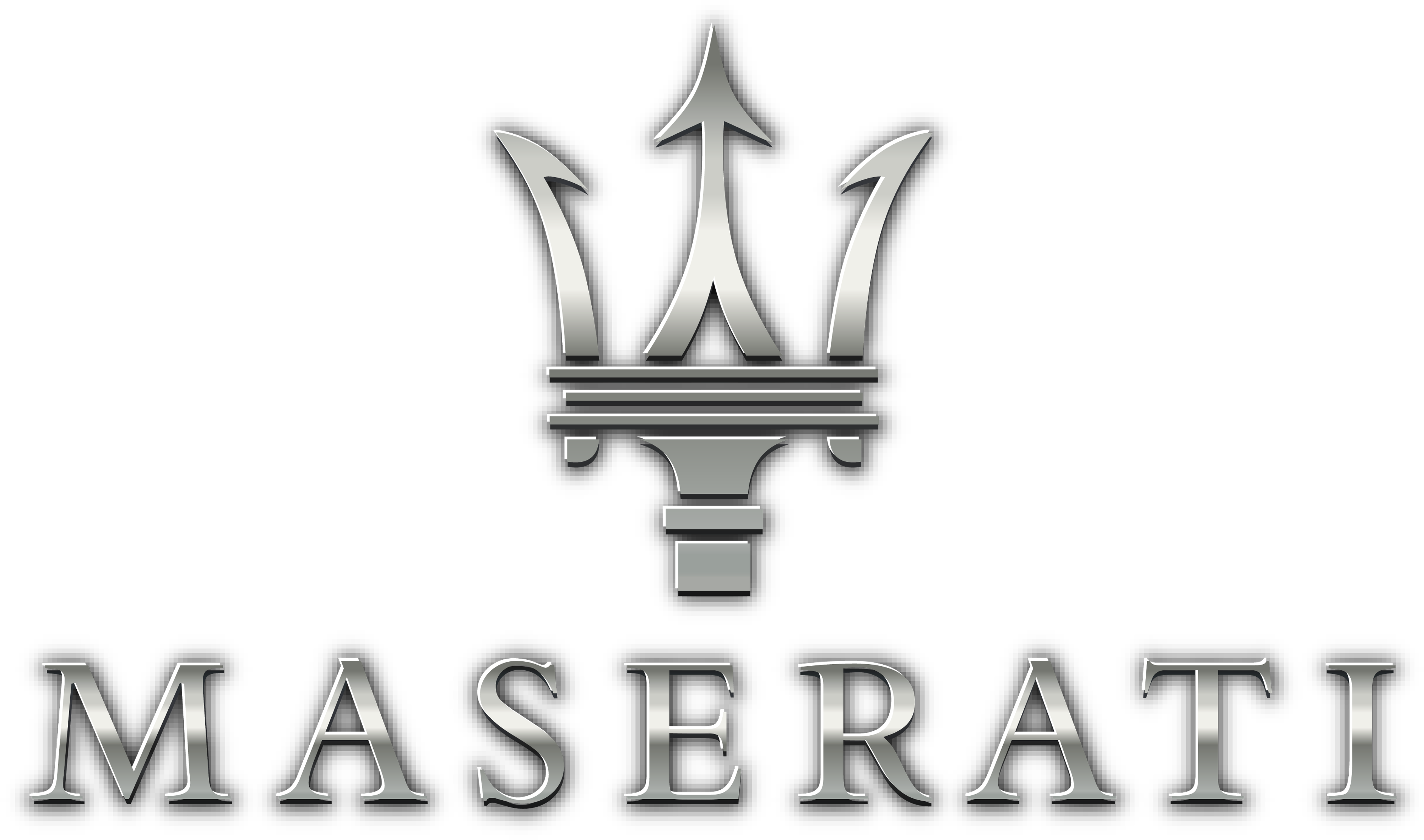 Maserati Logo - Emblem (4128x2322), Png Download