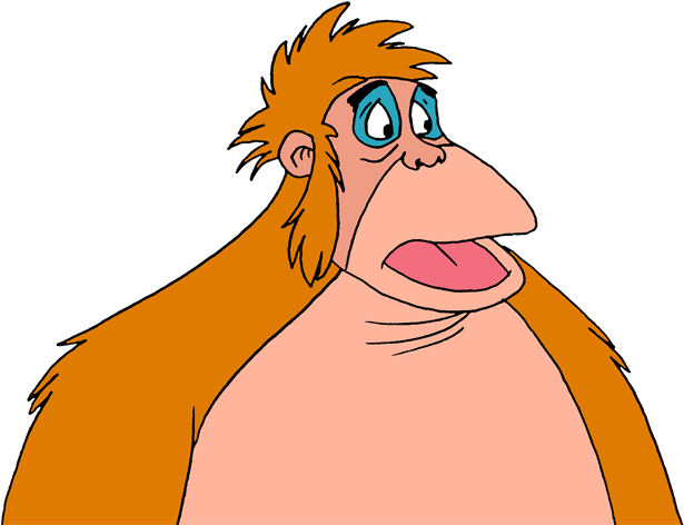 King Louie Png Pic - King Louie Disney Png (635x480), Png Download