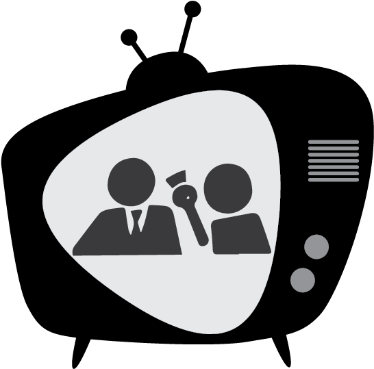 Interview Clipart Television Interview - Illustration (684x684), Png Download