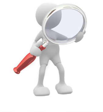 Lupa Muñeco Png - Research Icon 3d (355x420), Png Download