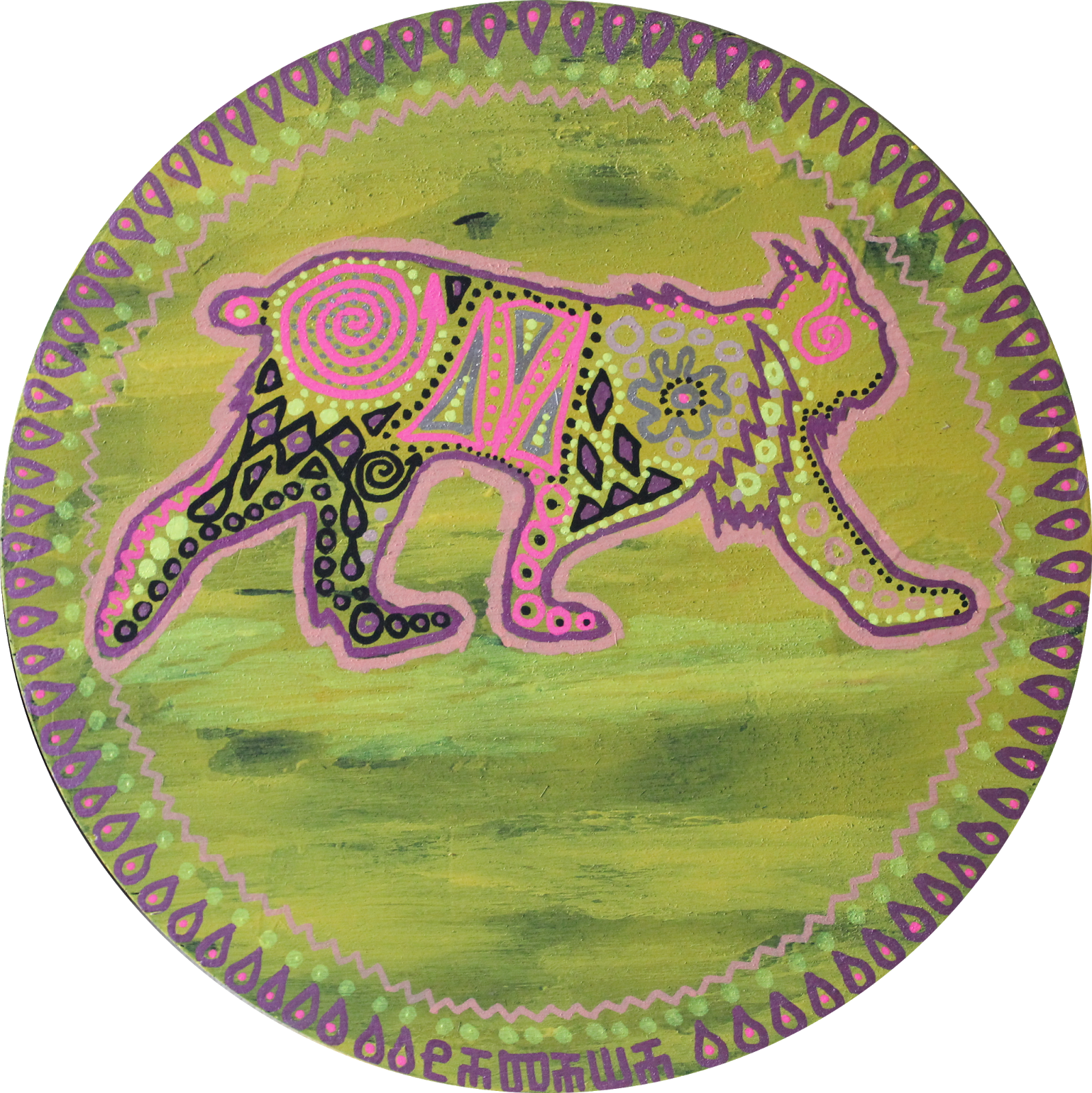 #25 Lynx, Canada 150 Paintings By Natasa Vretenar - Illustration (1598x1600), Png Download