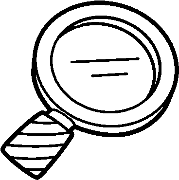 Dibujo De Lupa De Biología Para Colorear - Drawing (600x470), Png Download