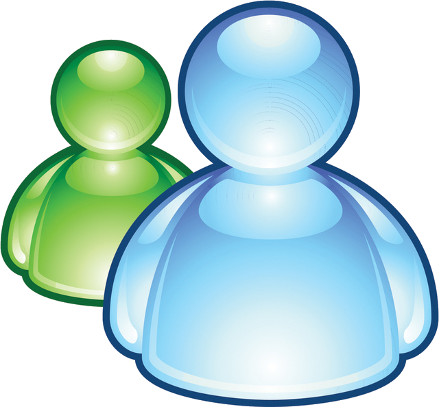 Messenger Microsoft (640x594), Png Download