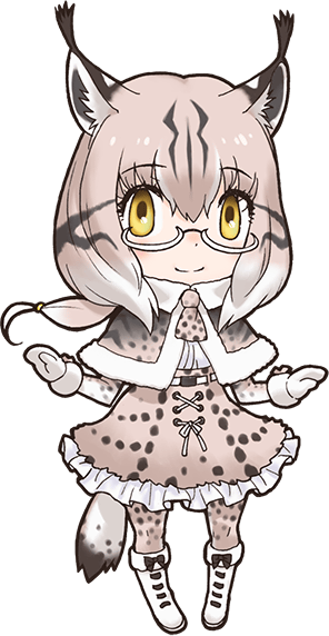 Banner Eurasian Japari Library The Kemono Friends Wiki - Kemono Lynx (296x572), Png Download