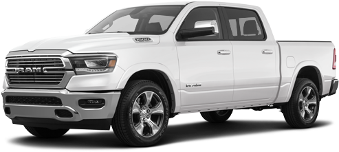 Ram 1500 2019 White (640x316), Png Download