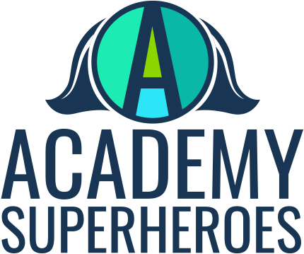 Academy Superheroes - Superhero (430x359), Png Download