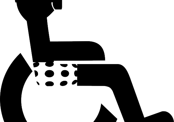 Travel For Wheelchair Users - Discapacitados En La Playa (568x400), Png Download