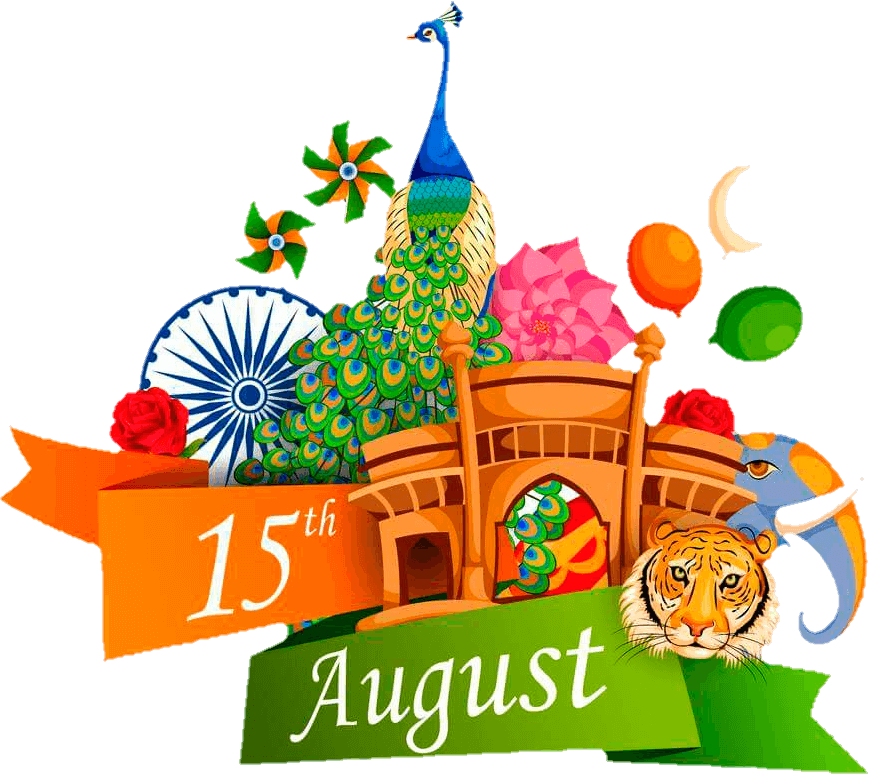 De Salami Is Tirange Ko, Jisse Teri Shaan Hain, Sar - Wish You Happy Independence Day (869x775), Png Download