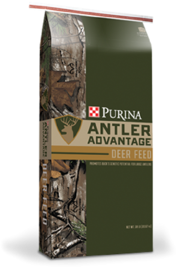 Purina® Antler Advantage® Deer Breeder - Purina Antler Advantage 16% Rut & Conditioning (300x430), Png Download