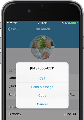 Features Ios Call - Iphone (562x460), Png Download