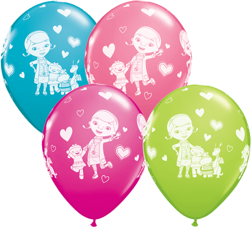 Doc Mcstuffins Balloons Png (500x500), Png Download