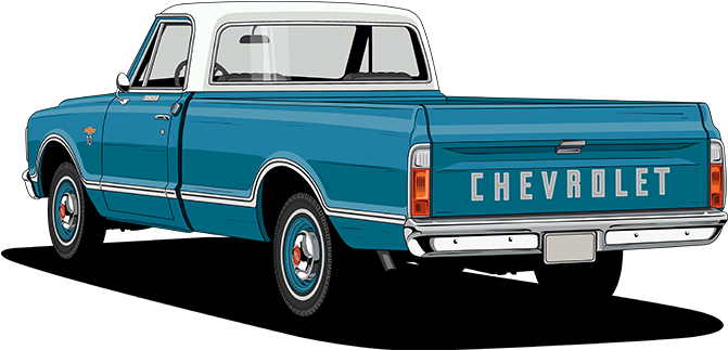 Chevrolet Centennial Truck History - 1967 Chevy Truck (729x394), Png Download