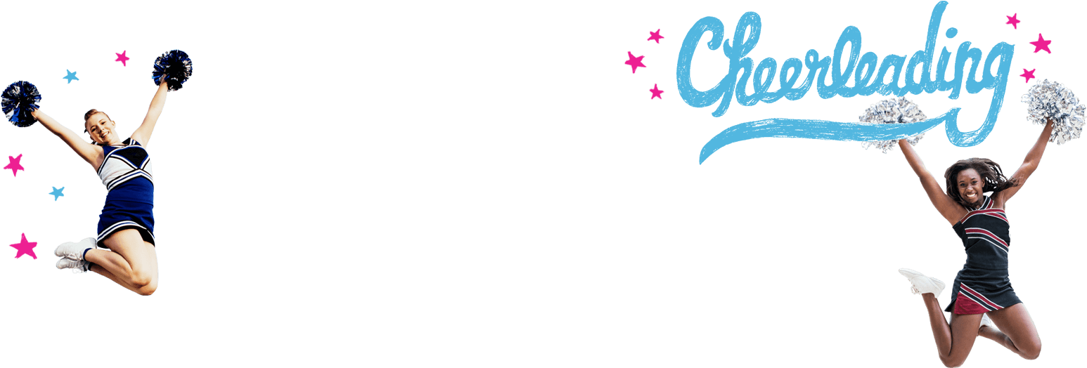 Cheerleader Transparent Background (1599x561), Png Download