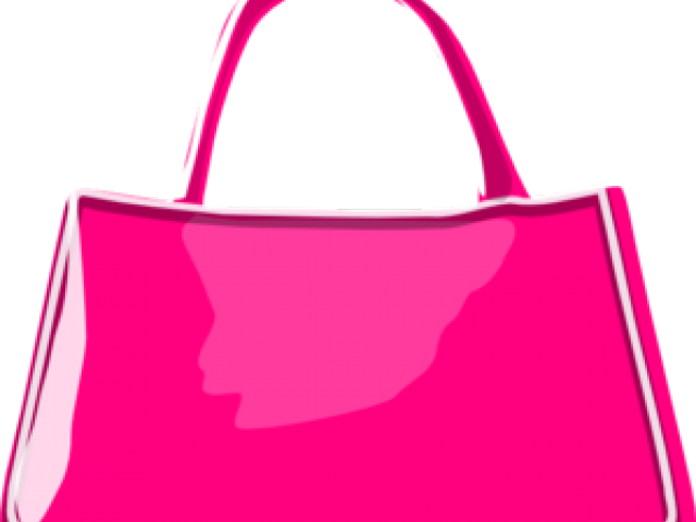 Purse Clipart Pink Purse - Purse Clipart (640x480), Png Download