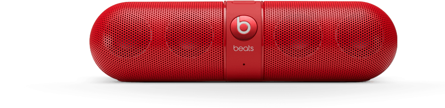 Speaker Pill 2 Red Standard Front O (1000x700), Png Download