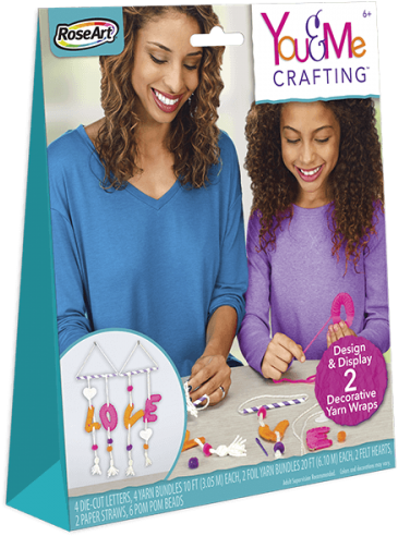You & Me Crafting Word Wraps Love You - Roseart You & Me Crafting (500x500), Png Download