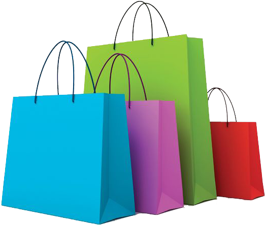 Shopping Bag Png Image - Shopping Bag Png (600x500), Png Download