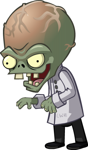 Google Search Plant Zombie, Zombie 2, Zombie Party, - Plants Vs Zombies Dr Zombie (297x507), Png Download