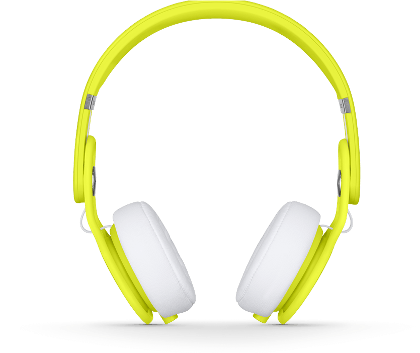 Beats By Dr - Beats Mixr On-ear Headphone - Neon Yellow (1000x700), Png Download