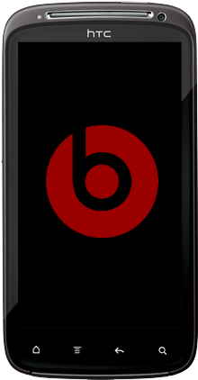 Htc Teams Up With Beats By Dr - Smartphone (367x448), Png Download