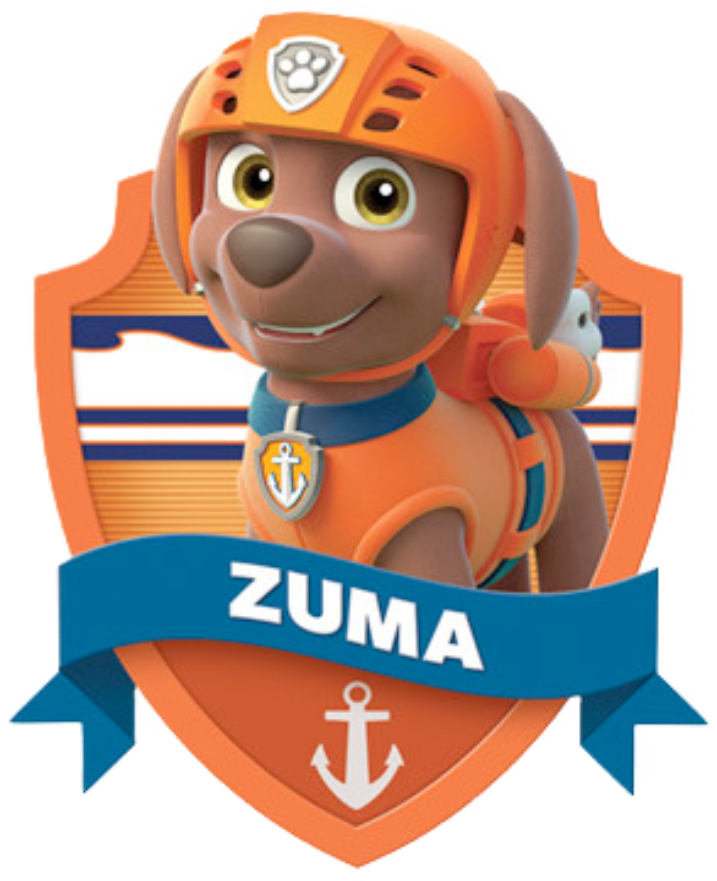 Paw Patrol Plush Pup Pals Zuma Toy (717x881), Png Download