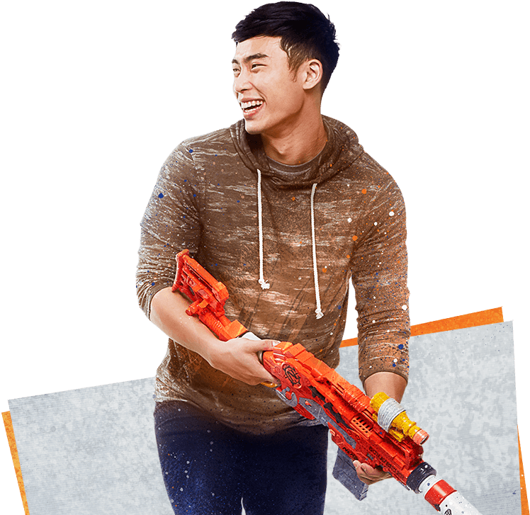 Zombie Landing Page Hero - Nerf (924x750), Png Download