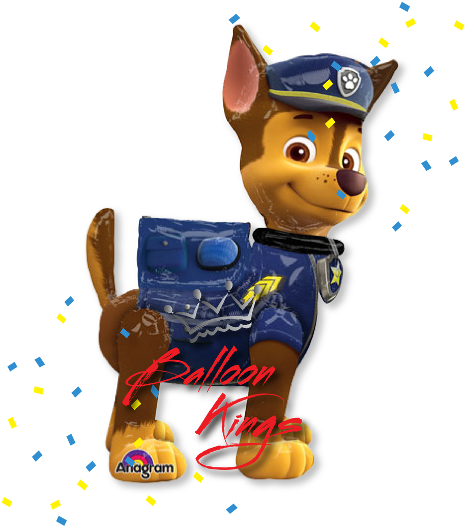 Paw Patrol Chase Png - Large Chase Paw Patrol Air Walker (1280x1280), Png Download