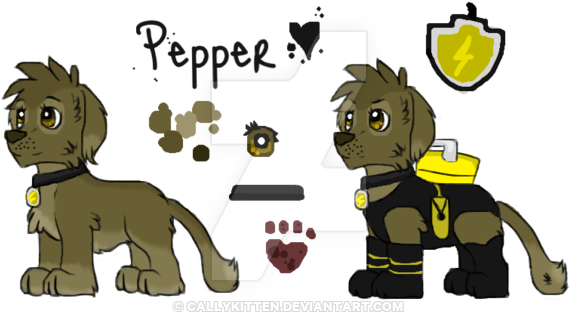 Kittens Paw Patrol Paw Patrol Pepper Callykitten On - Paw Patrol Dog Base (600x327), Png Download