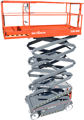Scissor Lifts Png - Skyjack Sjiii 4626 New (500x400), Png Download