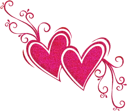 Pink Heart Transparent Png - Heart Images In Png (500x444), Png Download