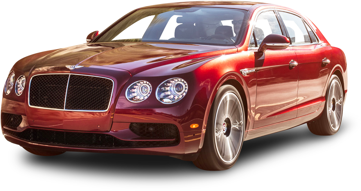 Bentley Flying Spur Red (1313x731), Png Download