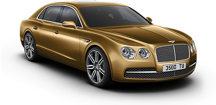Flying Spur - Bentley Flying Spur Sapphire Blue (600x300), Png Download