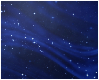 A Nice Blue Star Field Of Bright And Shining Stars - Star (400x400), Png Download